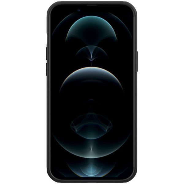 Nillkin iPhone 13 Pro Max Skal Frosted Shield Logo Cutout Svart