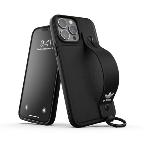 Adidas iPhone 13 Pro Max Skal Hand Strap Case Svart