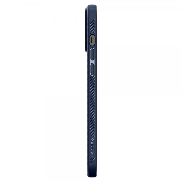 Spigen iPhone 13 Pro Max Skal Liquid Air Navy Blue