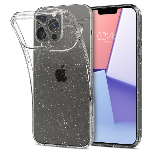 Spigen iPhone 13 Pro Max Skal Liquid Crystal Glitter Crystal Quartz