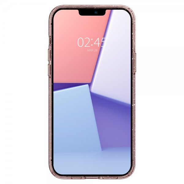 Spigen iPhone 13 Pro Max Skal Liquid Crystal Glitter Rose Quartz