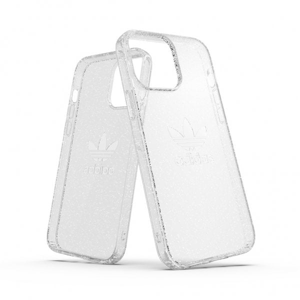 Adidas iPhone 13 Pro Max Skal Protective Clear Case Glitter Klar
