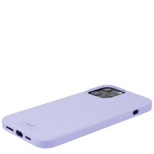 holdit iPhone 13 Pro Max Skal Silikon Lavender