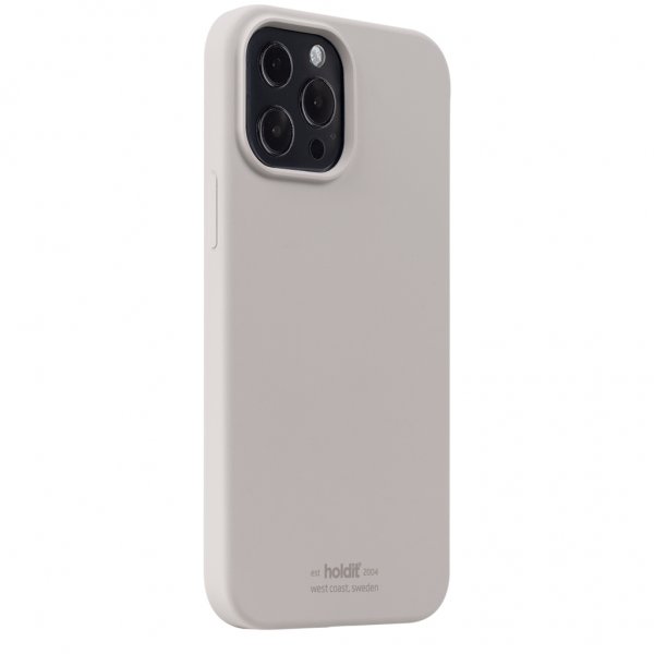 holdit iPhone 13 Pro Max Skal Silikon Taupe