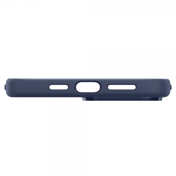 Spigen iPhone 13 Pro Max Skal Silicone Fit Navy Blue