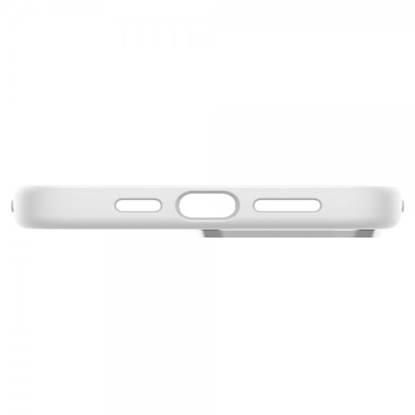 Spigen iPhone 13 Pro Max Skal Silicone Fit Vit