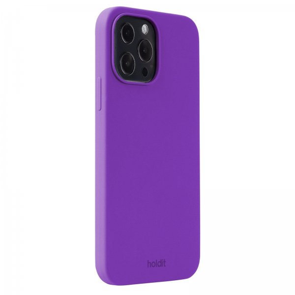 holdit iPhone 13 Pro Max Skal Silikon Bright Purple