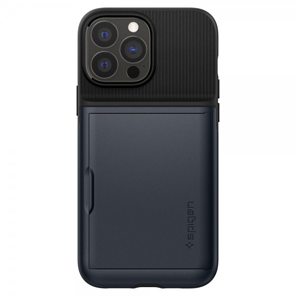 Spigen iPhone 13 Pro Max Skal Slim Armor CS Metal Slate
