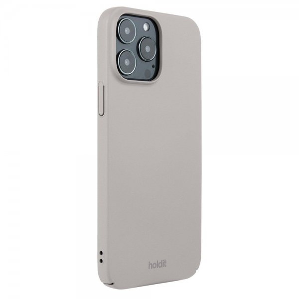holdit iPhone 13 Pro Max Skal Slim Case Taupe