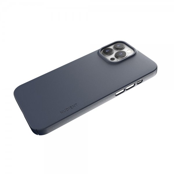 Nudient iPhone 13 Pro Max Skal Thin Case V3 MagSafe Midwinter Blue