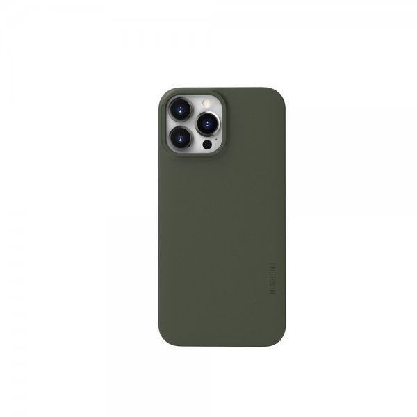 Nudient iPhone 13 Pro Max Skal Thin Case V3 MagSafe Pine Green