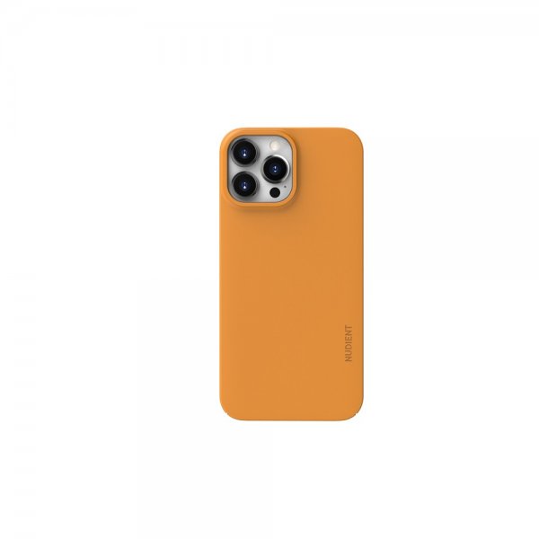 Nudient iPhone 13 Pro Max Skal Thin Case V3 MagSafe Saffron Yellow