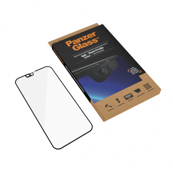 PanzerGlass iPhone 13 Pro Max Skärmskydd Edge-to-Edge CamSlider