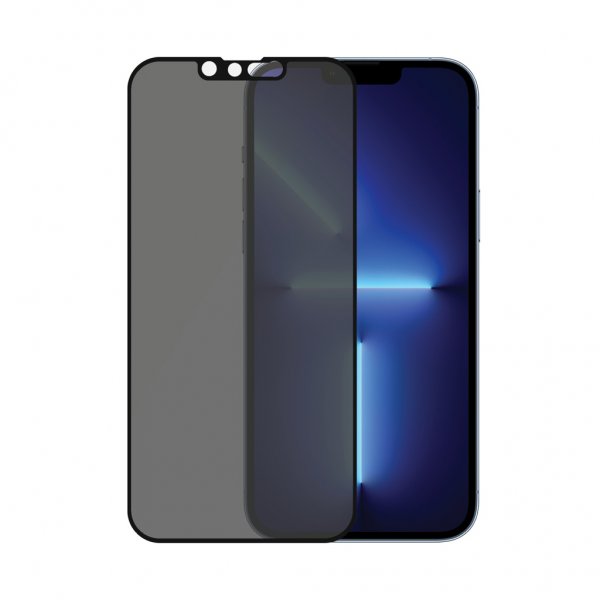 PanzerGlass iPhone 13 Pro Max Skärmskydd Edge-to-Edge Case Friendly Privacy