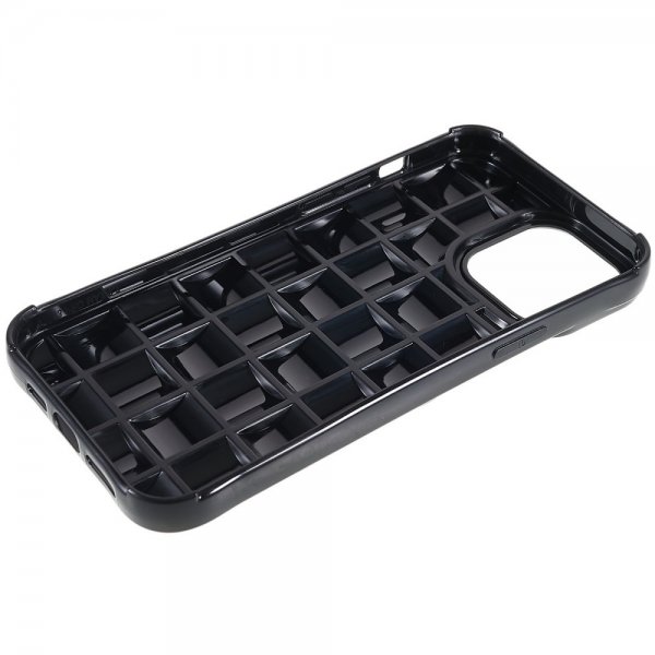 iPhone 13 Pro Skal 3D Mönster Svart