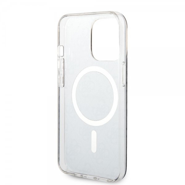 Guess iPhone 13 Pro Skal 4G Pattern MagSafe Svart