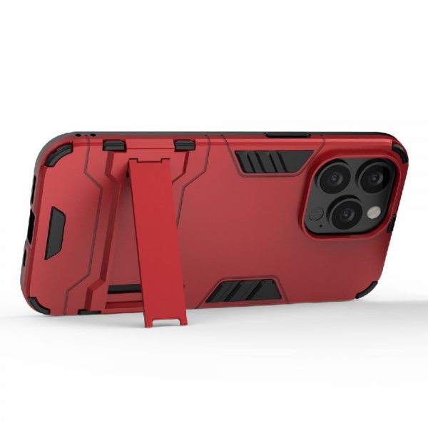 iPhone 13 Pro Skal Armor Stativfunktion Röd