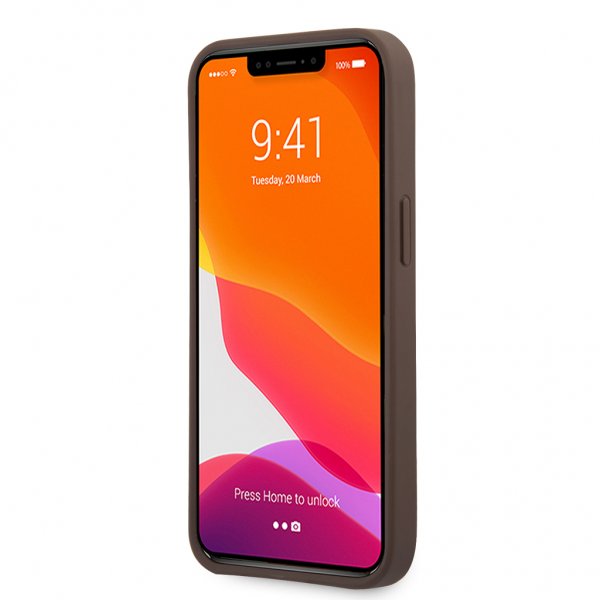 Guess iPhone 13 Pro Skal Big Logo Brun