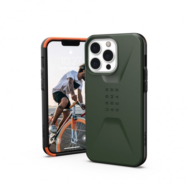 Urban Armor Gear (UAG) iPhone 13 Pro Skal Civilian Olive