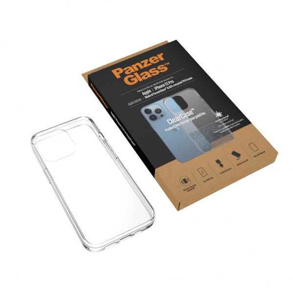 PanzerGlass iPhone 13 Pro Skal ClearCase Transparent