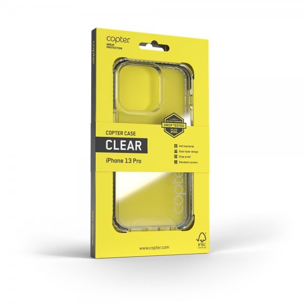 Copter iPhone 13 Pro Skal Copter Case Transparent