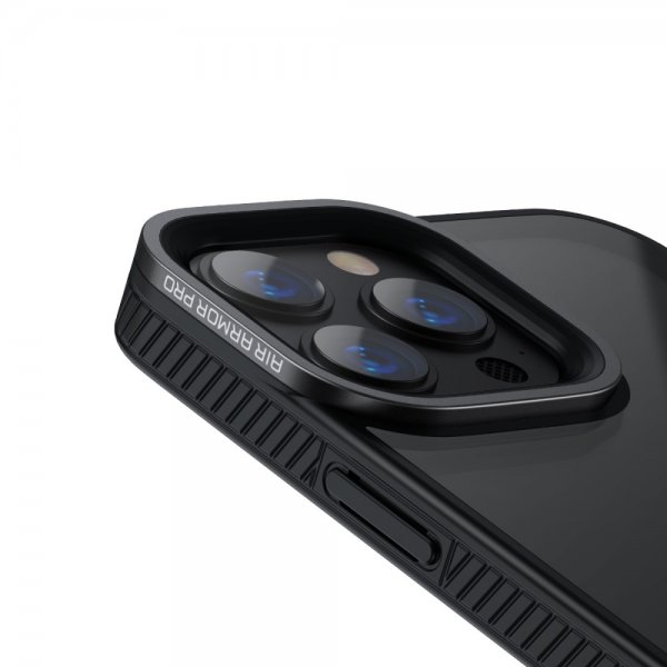 Baseus iPhone 13 Pro Skal Crystal Series Svart