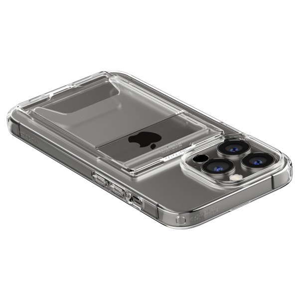 Spigen iPhone 13 Pro Skal Crystal Slot Dual Crystal Clear