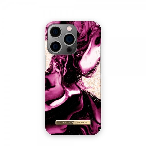 Ideal of Sweden iPhone 13 Pro Skal Fashion Case Golden Ruby