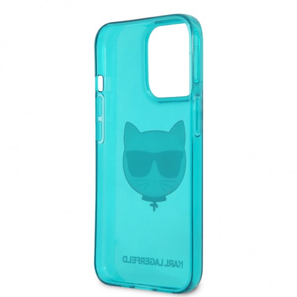 Karl Lagerfeld iPhone 13 Pro Skal Fluo Blå