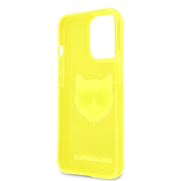 Karl Lagerfeld iPhone 13 Pro Skal Fluo Gul