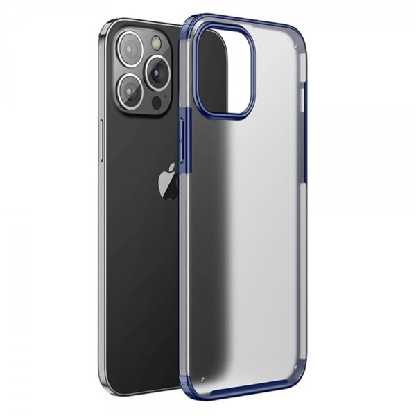 Ipaky iPhone 13 Pro Skal Frostad Baksida Blå