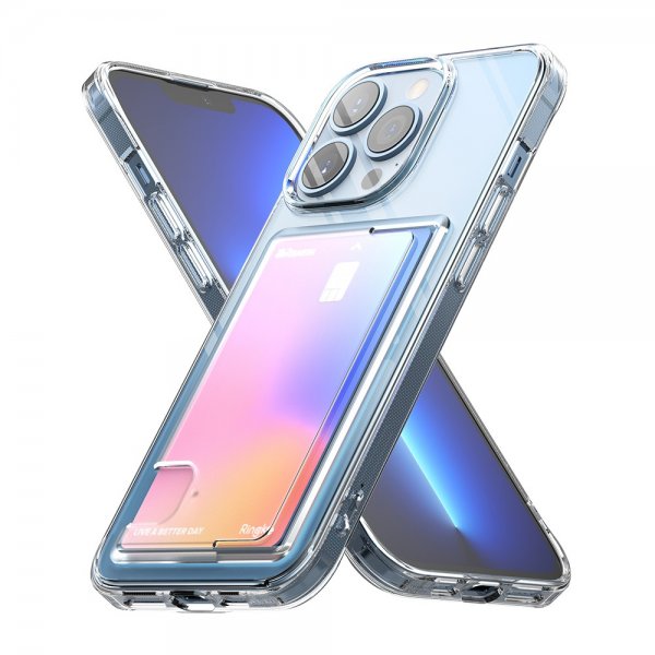 Ringke iPhone 13 Pro Skal Fusion Card Clear