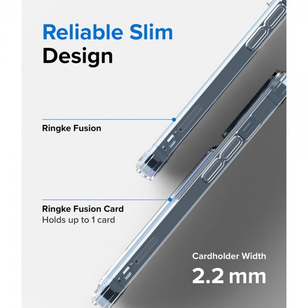 Ringke iPhone 13 Pro Skal Fusion Card Clear