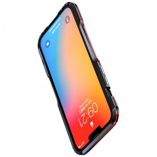 iPhone 13 Pro Skal Metal Bumper Röd