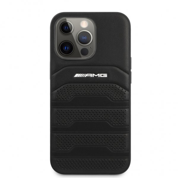 AMG iPhone 13 Pro Skal Perforerad Svart