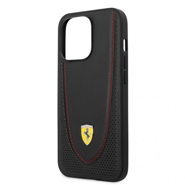 Ferrari iPhone 13 Pro Skal Perforerad Svart