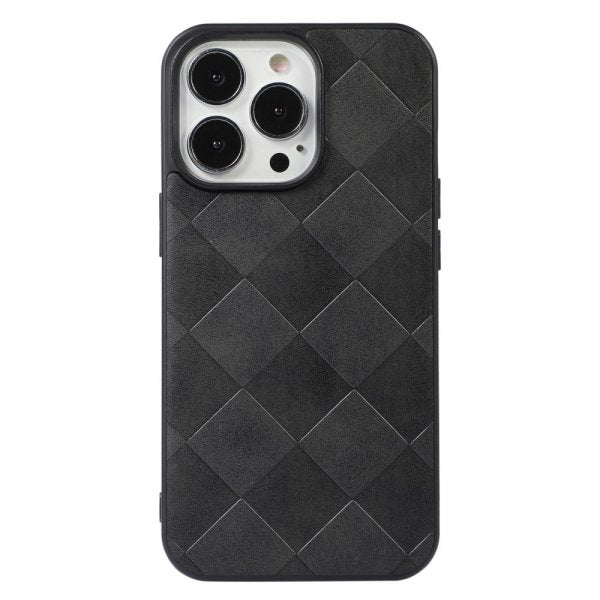 iPhone 13 Pro Skal Rutmönster Svart