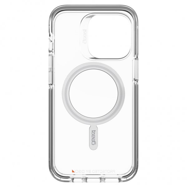 Gear4 iPhone 13 Pro Skal Santa Cruz Snap Transparent Svart