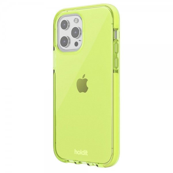 Holdit iPhone 13 Pro Skal Seethru Acid Green