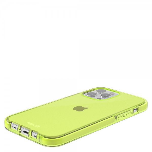 Holdit iPhone 13 Pro Skal Seethru Acid Green
