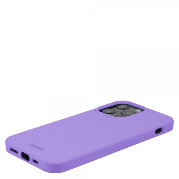 holdit iPhone 13 Pro Skal Silikon Violet