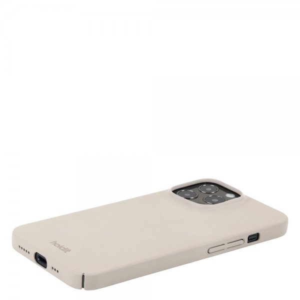 holdit iPhone 13 Pro Skal Slim Case Light Beige