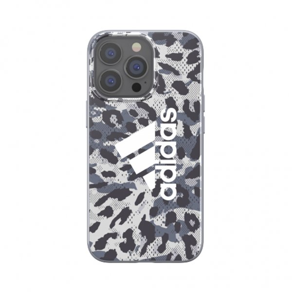 Adidas iPhone 13 Pro Skal Snap Case Leopard Grå