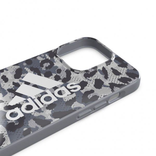 Adidas iPhone 13 Pro Skal Snap Case Leopard Grå