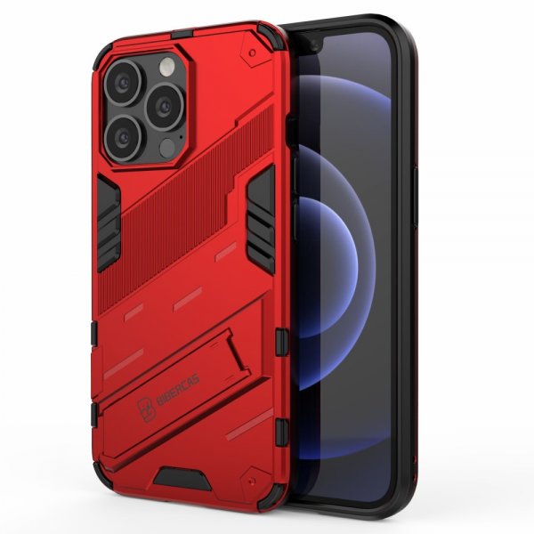 iPhone 13 Pro Skal Stativfunktion Röd