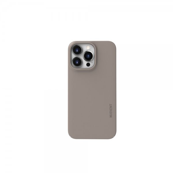 Nudient iPhone 13 Pro Skal Thin Case V3 MagSafe Clay Beige