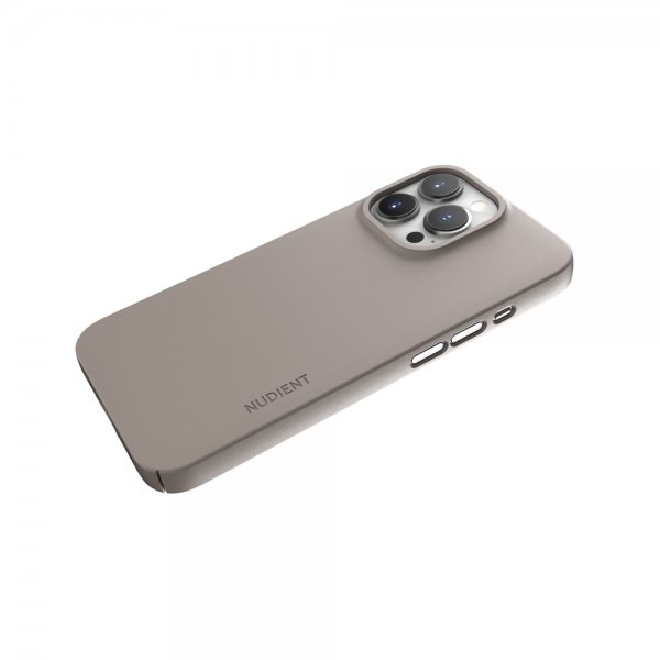Nudient iPhone 13 Pro Skal Thin Case V3 MagSafe Clay Beige
