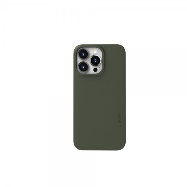 Nudient iPhone 13 Pro Skal Thin Case V3 MagSafe Pine Green