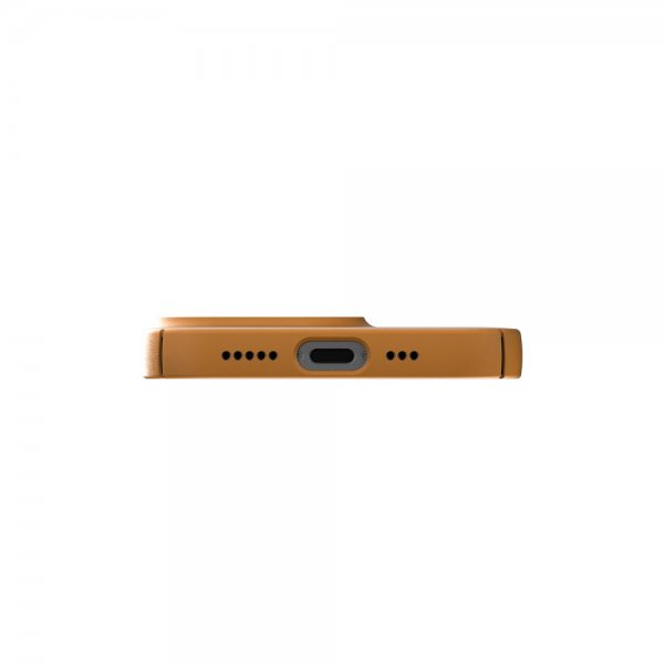 Nudient iPhone 13 Pro Skal Thin Case V3 MagSafe Saffron Yellow
