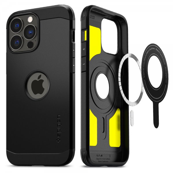 Spigen iPhone 13 Pro Skal Tough Armor Mag Svart